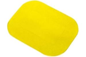 Dycem AA6812I - Deslizador (diámetro 19 cm), color amarillo