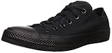 converse all star ox schuhe schwarz Typische Gummizehenkappe Converse Chuck Taylor All Star, Unisex - Erwachsene Sneaker, Schwarz (Black Mono), Gr.43 EU