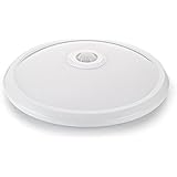 sweet-led Deckenleuchte Weiß mit Bewegungsmelder, 360° Sensor, 16W LED