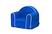 Comfortable & Lightweight (1.1 kg) Armchair for Children with a Removeable Cover in 2 Sizes and 3 Colors, Size:S;Color:Blue
