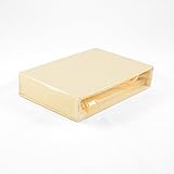 Jersey Kinder Baby Spannbetttuch 60 x 120 cm gelb Laken Bettlaken Babybett Spannbettlaken Betttuch - 2