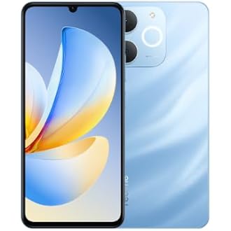 realme P4 Lite Smartphone, 4GB RAM, 128GB Storage, Sea Blue