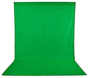 SONIA Professional Backdrop for Photography Background Stand Green Screen for Photo Light Studio Accurate 8x12 Ft for Chromakey Video Editing