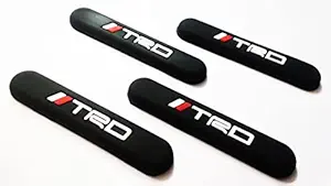 Silicone Sucker TRD Racing Development - TRD Sports Anti Scratch Door Edge Rubber Guard Buffer Protectors for Cars - Original Type Door Guard for All Cars and Four Wheeler