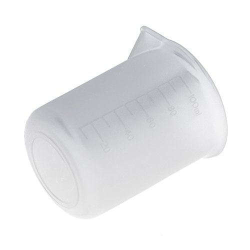 YNuth 100ml Silikon Messbecher Backmessbecher Mensur Transparent Gießen Werkzeug - 8
