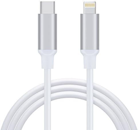 USB-C to Lightning Cable, TWJD 3.3ft iPhone Charger and Data USB Type-C Lightning Cable for iphone x iphone 8 plus iphone 7 plus iPad Apple New MacBook, Chromebook Pixel,HP Pavilion and More (White1)