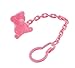 CHIC*MALL 1 Baby Infant Dummy Pacifier Soother Chain Clip Holder Toddler Cartoon Pattern
