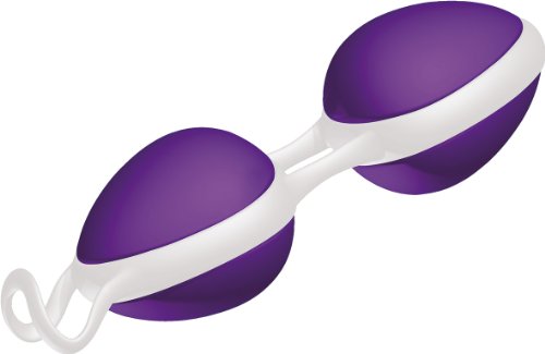 Preisvergleich Produktbild Mediballs Versteckte Beckenboden-Trainingsbälle, Violett / Weiß