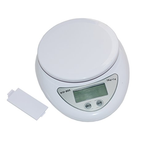 5KG / 11LB 1g LCD Digital elektrische Küche Nahrung, die Diät Gewichtpostpaket Skala Haushalts bewegliches Kampieren kocht - 5