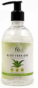 Fe Organics Aloe Vera Gel or All Skin & Hair Types | Multi-purpose Aloe Vera gel | 100% Vegan | 100% Fragrance Free | 300 ML