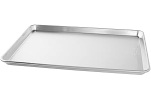 Nordic Ware Sábana Grande de panadería, Aluminio, Plateado