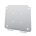 Produktbild Bestand Notebook Arm Montageplatte, [Vertragliches Design] Universelle VESA Laptop Montageplatte für Monitorarm, bis zu 15,6" Notebooks (Silber)