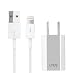 Produktbild LYOS Ladekabel Netzteil 2 Meter Ladeset [SCHNELLES Aufladen] passend für iPhone XS, XS Max, X, Xr, 8, 8 Plus, 7, 7 Plus, 6s, 6s Plus, 6, 5s, SE, iPod und iPad