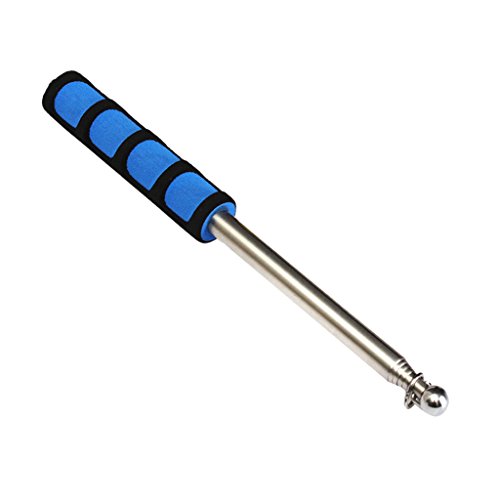 Edelstahl Hand Fahnenmast Schwamm Handgriff Fahnenstahge für Europa Cup - 8