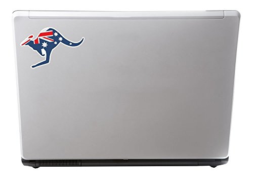 2 x Australien Känguru Vinyl Aufkleber Aufkleber Laptop Reise Gepäck Auto Ipad Schild Fun # 5812 – 20cm/200mm Wide - 2