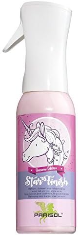 Parisol Starfinish Unicorn Edition, 500 ML Flairosol Spraycan Incl. --4 Vinyl Gloves + Microfibre Cloth Original Carmesin