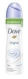 Dove Deospray Original Anti-Transpirant Compressed, 3er Pack...