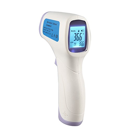 Kabi Non-contact Digital Forehead Thermometer Infrared Scanner Instant Read Sensor for Fever Measurement No Touch Baby Adult & Children