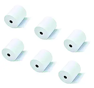 IMPRINT Thermal Paper Rolls for POS Printers, Card Swipe Machine and Other Thermal Printing Machines, Best for Receipts and invoices(This Pack has 6 Rolls)