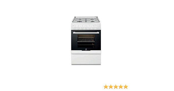 Electrolux RRKK61181OW, Cucina a libera installazione mista, 4 fuochi gas,  Volume utile vano forno 56 L, Bianco : Amazon.it: Grandi elettrodomestici