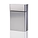 Price comparison product image PIXNOR Cigarette Case aluminium Cigarette Box Cigar Protective Cover(Grey)