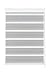 Produktbild Gardinia 30187 Doppelrollo mit Aluminumkassette, 100 x 160 cm, grau