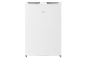 Beko FNE1074N - Congelador Table Top, No Frost, Clase Energetica E, Mecánico, 2 cajones + 1 tapa, Color Blanco