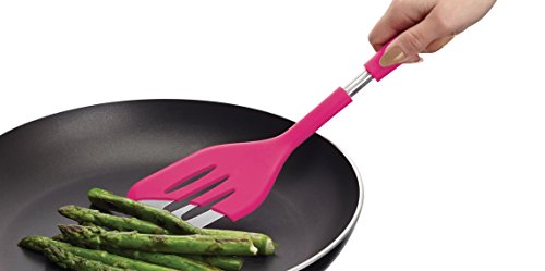 Colourworks Silikon-Pfannenwender, 32 cm – Rosa - 4