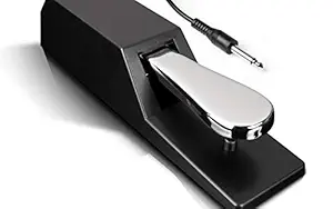 Alesis ASP-2 | Universal Keyboard Sustain Pedal for Synthesisers, Digital Pianos, MIDI Keyboards and more