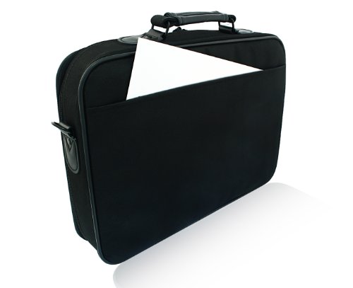 Natec Antelope Tasche für Notebook mit 15,6 Zoll / 39,6 cm, Schwarz - 2