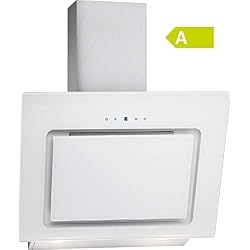 Bomann Hotte/hotte plate/écran LED 60 cm Weiß/Edelstahl