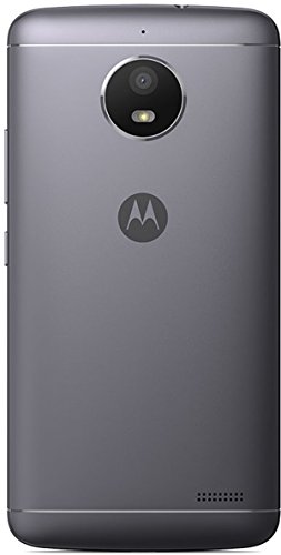 Motorola Moto E4 Smartphone (12,7 cm (5 Zoll) Display, 2 GB RAM/16 GB, Android) iron grau