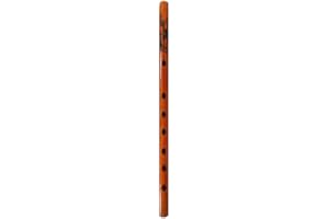 zalati Clarinete vertical de bambú con 7 agujeros para estudiantes amantes de la música e instrumentos musicales principiantes, 33 mm