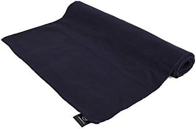 Organic Cotton Yoga Rug (Navy Blue)