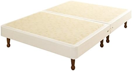 Comfy Beds Small Single Divan Base Only On Legs, 2 ft, White