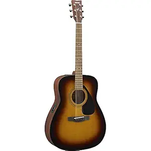 Yamaha FX280 Semi acoustic Dreadnought Guitar with Bag (Tobacco Sunburst)