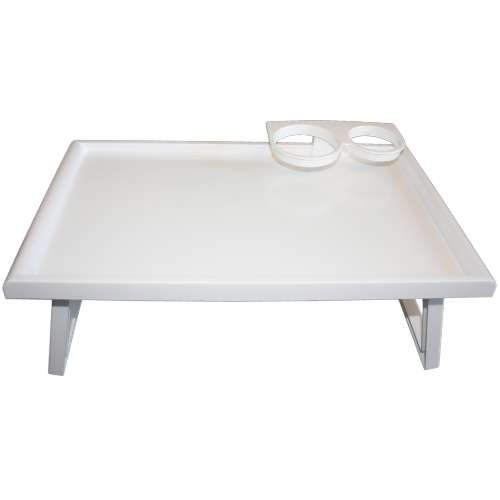 Bett-Tisch Kunststoff - Betttisch Laptoptisch Pflegebett