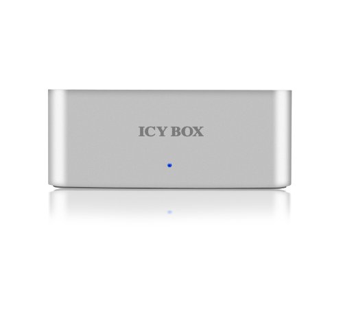 Dockingstation, 2x SATA 2,5″ und/oder 3,5″ zu 1x USB 3.0 Host, Aluminium - 3