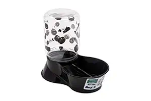 Lixit Animal Care Cat Feeder/Fountain Reversible Base, 64-Ounce