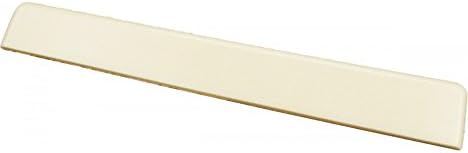 '' Saddle Wide Plastic for Classical Guitar. 3 – 3/32 " – 9/16 x 1/8 – Efecto Bone Ivory
