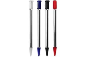 GGZONE 4 unids lápiz capacitivo extensible pantalla táctil lápiz portátil para 3DS consola de juegos DS