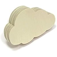 Bouton de meuble,poignée de meuble enfant nuage brut à peindre