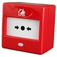 FA22 - RED FIRE MANUAL CALL POINT FRANGIBLE AND RESETTABLE WINDOWS WITH LED