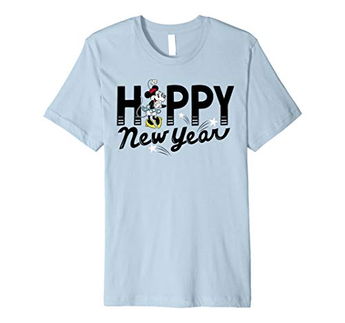 Vintage Minnie Mouse Giggling Happy New Year T-Shirt