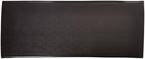 FabSafe 38-3000BLK Fall Mat, 70" Length x 29" Width x 5/8" Daimeter, Black