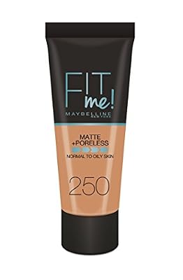 Maybelline Fond de Teint Fit Me Mat & Poreless 250 Sun Beige