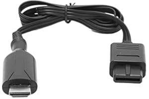 Annadue N64/NGC/SNES zu HDMI Konverter Adapter, Spielekonsolen HD Videokonverter mit Netzkabel, 3 Anzeigemodi, Plug and Play
