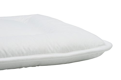 Sei Design® Baby-Kopfkissen 40×60 mit weichstem Mikrofaserbezug in Schmetterling-Design – extra weich und anschmiegsam. Schadstoffgeprüft nach Öko-Tex Standard 100 und für Allergiker empfohlen. - 2