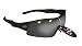 Produktbild Rayzor Professionelle Leichte UV400 Schwarz Sports Wrap Radfahren Sonnenbrille, Mit einer 1 Stück Entlüfteter Smoke Widergespiegeltes Objektiv.