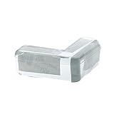 Offgridtec 009685 Eckschutz Kantenschutz selbstklebend für Tische Kindersicherung Stoßschutz Sicherungspuffer v2, 20 Stück, transparent - 3